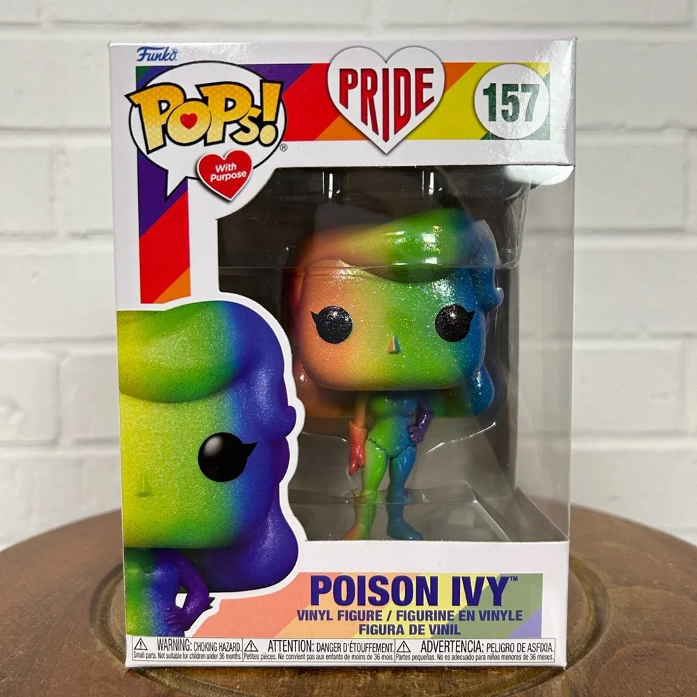 NWT Poison Ivy Rainbow Funko Pop - Picture 1 of 5